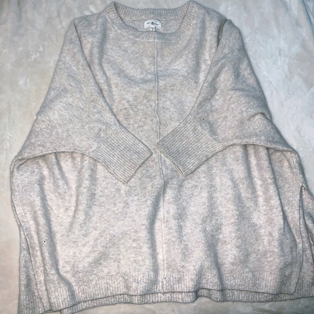 Oversized Cream Beige Sweater